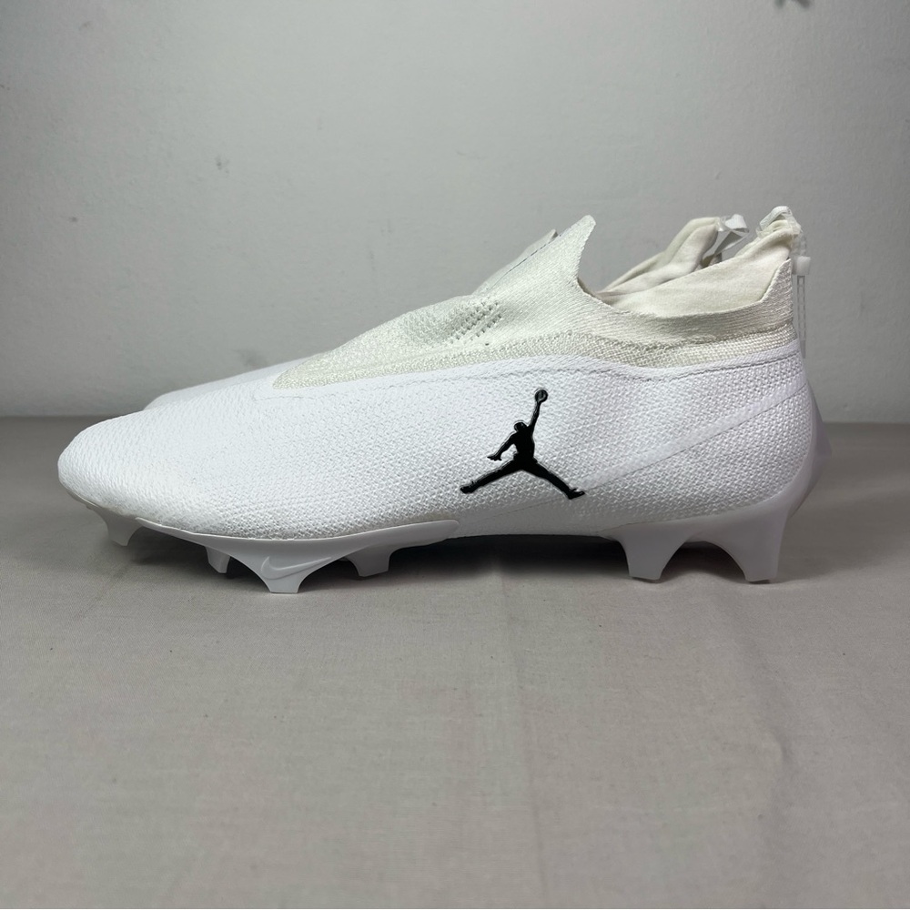 Nike Jordan Vapor Edge Elite 360 White Football Cleats Size Sz 14.5 (CV1667-103)